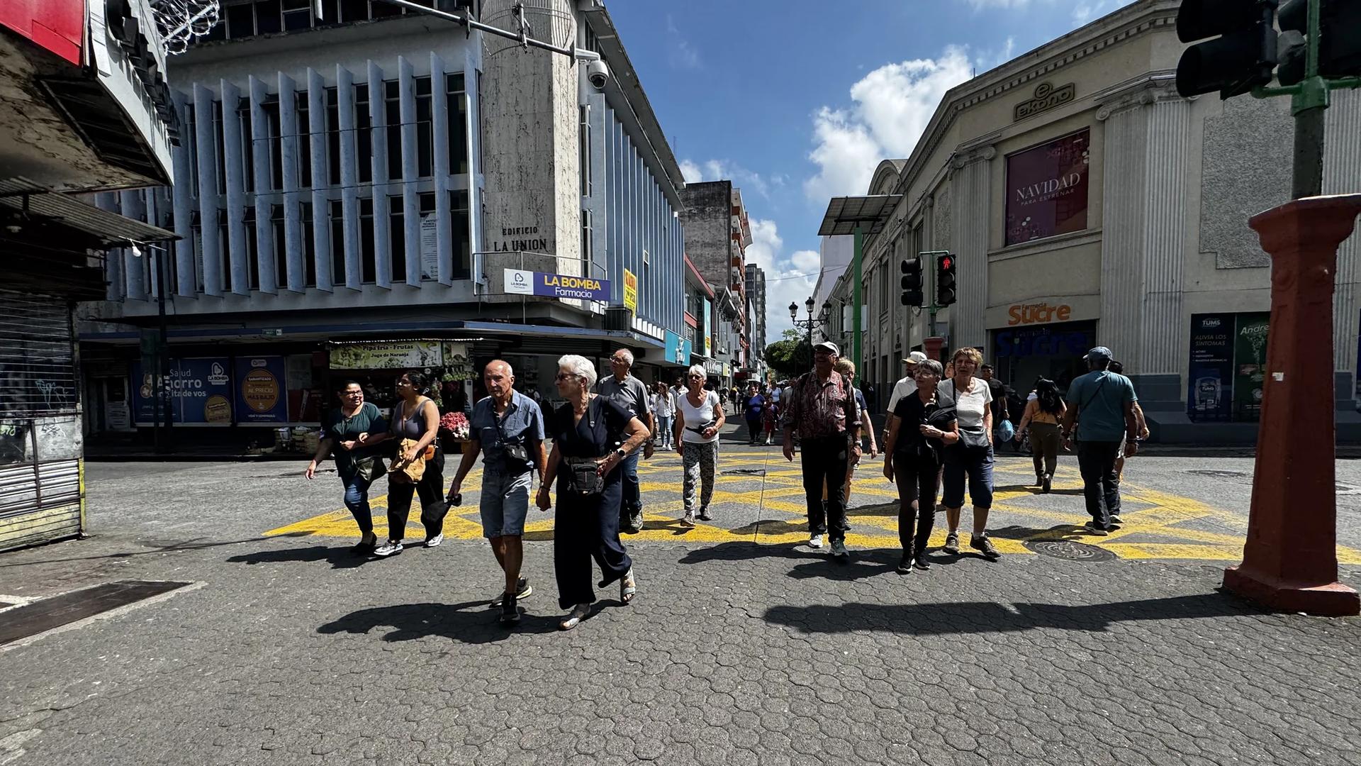 Visite de san jose, la capitale du costa rica avec un groupe de voyageurs